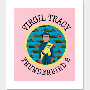 Virgil Tracy Thunderbirds 2 Original TV Series Posters and Art